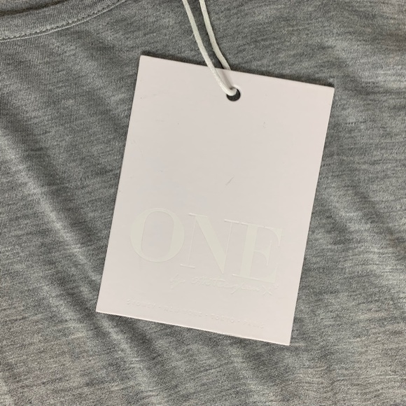 Revolve One Teaspoon Soho Fine Wool Grandpa Top Long Sleeves Grey Marle Size XS - Picture 10 of 13